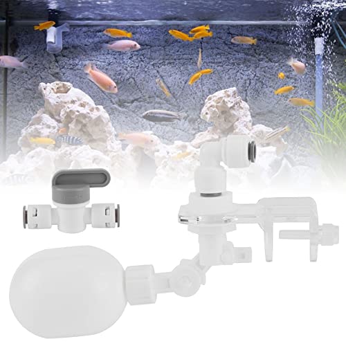 Llenado de agua automático Válvula de flotador ajustable Solución de llenado automático para agua dulce y salada Fácil montaje para pecera Controlador de llenado automático de agua Válvula de