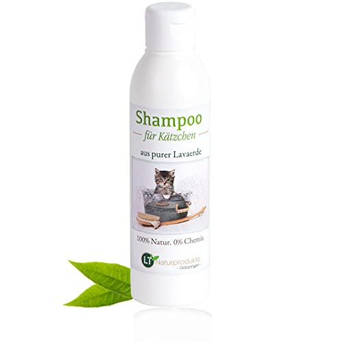 LT-Naturprodukte Champú para gatitos | Bio | Cuidado suave para pequeños gatitos sin productos químicos ni jabón | contra picor | Hipoalergénico | con lavaerda blanca original | 250 ml