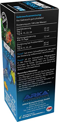 MICROBE-LIFT TheraP – Bacterias de Limpieza para el Cuidado de Peces, previene Enfermedades, favorece el Crecimiento de los Animales, para Agua Dulce y Salada