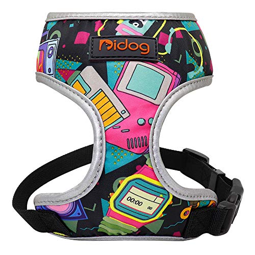MMWW Imbracatura per Gatti in Nylon per cani Imbracatura per Bulldog Francese Cucciolo per cani di Piccola Taglia Imbracatura per Chihuahua Yorkshire Walking Training L