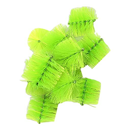 NA Paquete de 10 cepillos de filtro de estanque prefiltro skimmer cepillo reemplazo sistema de filtración acuario pecera herramienta de limpieza