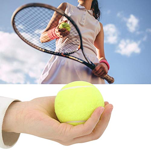 Niunion Pelota de Tenis, 3 uds LEIJIAER Goma Profesional de Alta resiliencia Pelota de Tenis de Entrenamiento Especial para práctica de competición(Tennis Ball)