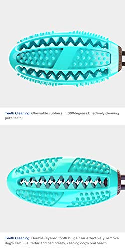 NTZTO Pelota De Juguete Al Aire Libre para Perros Pet Molar Bite Toy Autoejecutable Pelota Juguetes para Perros Molar para Mascotas