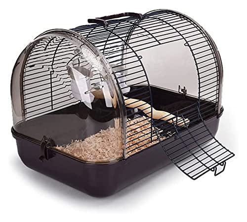 Pájaro jaula paradeadero jaula pájaros loro saliendo salida aviación pájaro jaula negro fénix tigre piel peonía jaula portátil for el hogar loro jaula pequeño acrílico jaula metal jaula de pájaros