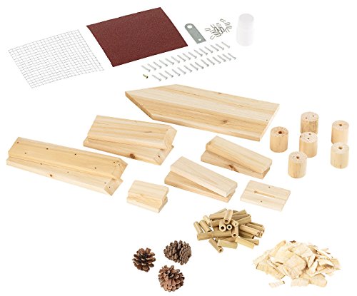 Pearl Casa de Insectos: Kit de Hotel de Insectos, Ayuda para la anidación y protección de Insectos beneficiosos (Hotel de Insectos Equipo niños)