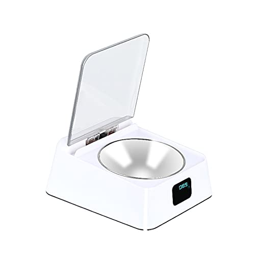 PGZLL Comedero automático inteligente con sensor infrarrojo para mascotas, 350 ml, adecuado para gatos y perros pequeños y medianos.