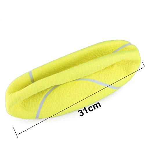 POPETPOP Pelota de tenis gigante de 9.5 pulgadas de juguete grande deporte de jugar pelota al aire libre juegos juguetes para perros mascotas