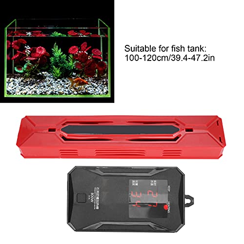 Pssopp Calentador de Acuario 800W Varilla Tubo de Cuarzo Termostato automático Calentador Sumergible para pecera para calefacción, Temperatura Constante, pecera Tropical
