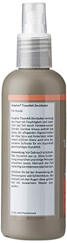 Pulverizador de Piel de ensueño, Limpieza y Cuidado del Pelo para Perros, Desodorante para Perros con extracto de Agua de Frambuesa, hidratante (Aloe Vera), 200 ml