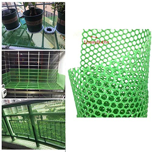 Red de Seguridad For Niños con Un Plástico Ataduras de Cables, Balcón Y La Escalera Barandilla de Seguridad de La Guardia - Juguete del Niño Los Niños de Seguridad For Mascotas Escaleras Protector