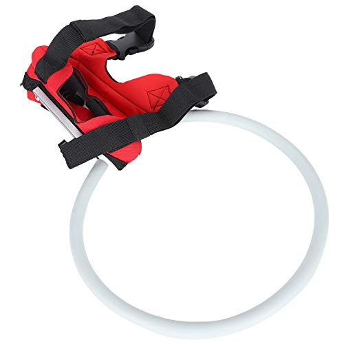 SALUTUYA Chaleco Ajustable, Arnés Protector para Mascotas, Cinturón de Corbata Tipo Enchufe, Accesorio Protector para Mascotas(MYFZ02 Red, S)