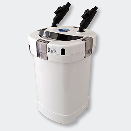 SunSun HW-504A Filtro Externo Acuario 1000 l/h 4 etapas de filtración 15 W con Material filtrante