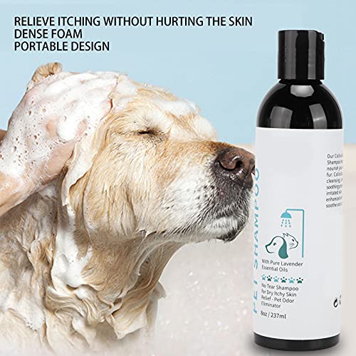 Surebuy Champú para Perros Baby, Champú Portátil para el Cuidado del Perro, Fragancia de Larga Duración para Tienda de Mascotas para Viajes a la Playa