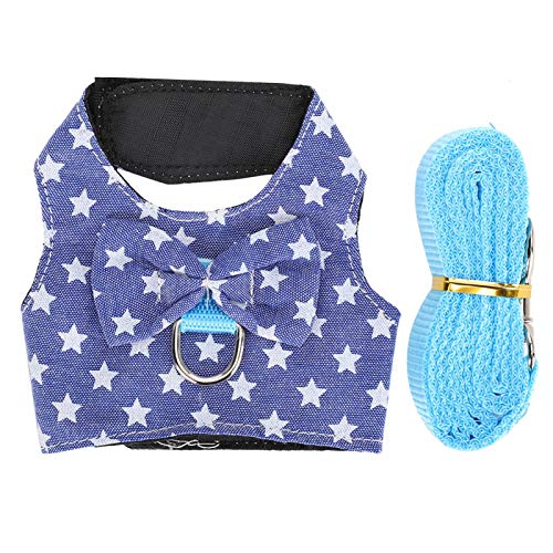 【Venta del día de la Madre】 Suministros para Mascotas, Correa para el Pecho para Mascotas, Chaleco para Mascotas, arnés para hámster para Conejo(M)