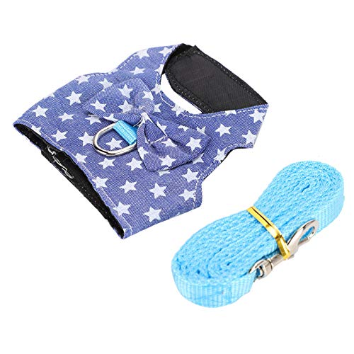 【Venta del día de la Madre】 Suministros para Mascotas, Correa para el Pecho para Mascotas, Chaleco para Mascotas, arnés para hámster para Conejo(M)