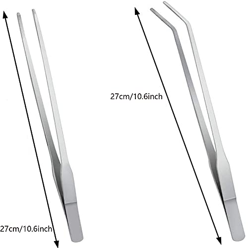 WTpin 4 Piezas Acuario Herramienta Accesorios, Herramientas para Acuario de Acuario, Pinzas de Acuario, para Pruning Limpieza de Plantas Acuáticas Grass Etc