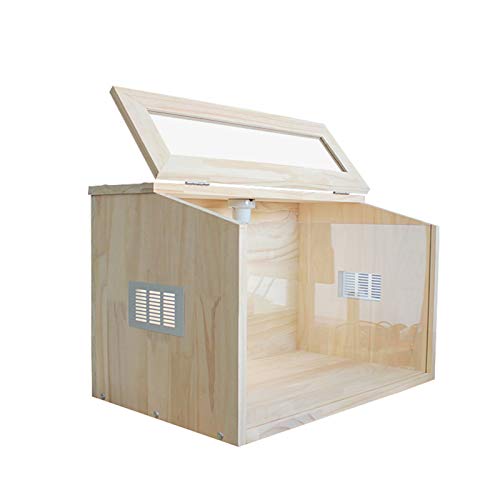 Xu-pet Caja Ornamental De Erizo De Reptil, Tienda De Mascotas, Cría De Gecko, Tortuga, Hámster, Terrario, Vivero De Pitón Incipiente (Size : 40 * 30 * 30cm)