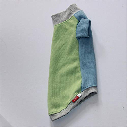 ZHIHAN Esfinge Personalidad Color a Juego Ropa sin Pelo Gato Camisa de algodón, Color 2, L