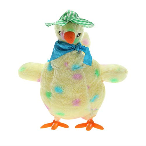 ZMDZA Pájaro Baby Chick Plush con Sonido de pájaro, Peluche, Juguetes de pájaros for niños y observadores de Aves (Color : B)