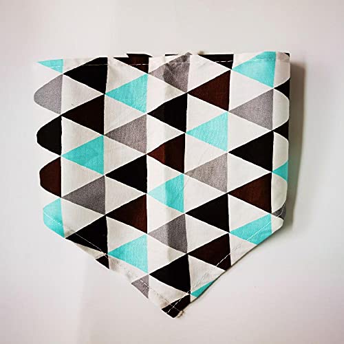 100 unids/Lote Venta al por Mayor 2021 Mezcla 100 Colores Perro Cachorro Mascota Bandana Collar algodón Bandanas Corbata para Mascotas Productos de Aseo SP01