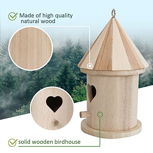2piezas Nido Pajaros Exterior Para El Jardín, Nidos Para Pajaros, Nido Para Ninfas, Pajareras Exterior En Jardin, Cajas Nido Para Pajaros, Casa Pajaros Exterior, Nidos De Pajaros, Nidos Para Agapornis