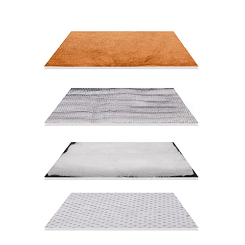 AJFWEJFcwtz Manta Lmpermeable Perro Cama for Perros Maleta Materia Materna Materna Manta Manta Cama Cat Siller Manta Manta Manta Comodidad (Color : Gray, Size : S)
