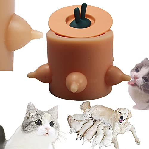 Alimentador de silicona para cachorros, alimentador de mascotas, cachorros, gatos, biberones de alimentación y riego para perros, para alimentar perros pequeños, medianos, grandes, gatos, cachorros