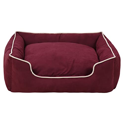 Almohadilla Universal para Mascotas, Almohadilla para Perros, Perrera, Cama para Mascotas de Color Caramelo, sofá para Mascotas, tamaño para Gatos y Perros, artefacto de protección cálida,58X50X18cm