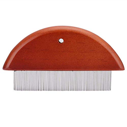 APcjerp Redxiao Perro Peine, Peine del Gato Tienda de Madera del hogar de Belleza for Mascotas de los Gatos de los Perros (Muy Bien) Hslywan (Color : Fine)