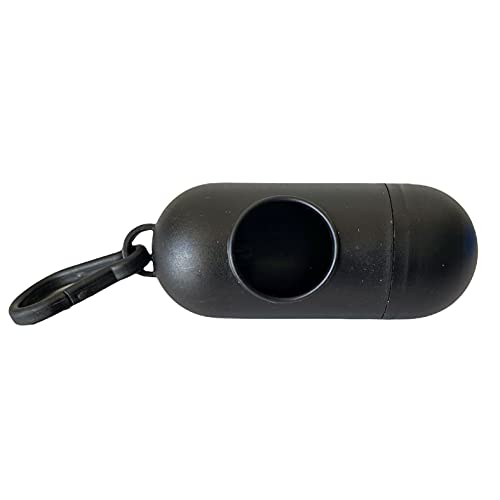 Astorpet | Bolsas para excrementos de Perro con Dispensador y Clip para correa (300 bolsas). Caca Perro. Poop Bag. Antifugas. Extra Gruesas. Color Negro