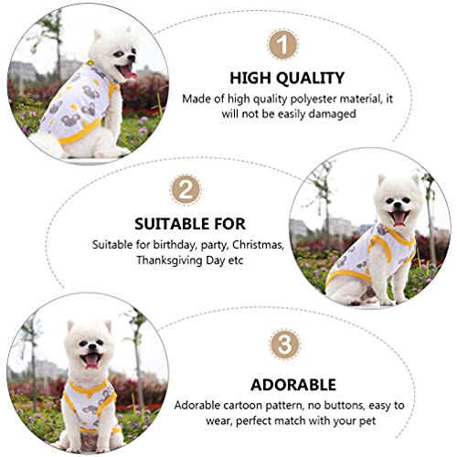 Balacoo 2 Pzas Chaleco de Refrigeración para Perros Ropa de Verano Tanques Superior Chaleco Salvavidas para Mascotas Camisetas Arnés de Entrenamiento Preservidor Trajes de Ropa para Gatos
