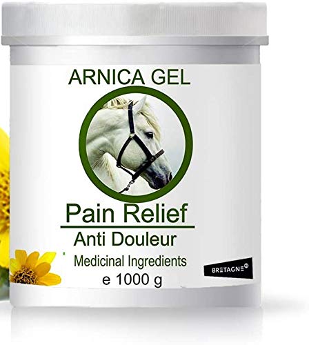 bleu &marine Bretania Gel De Árnica Montana Y Aloe Vera Caballos, Claro, 1000 Gramo