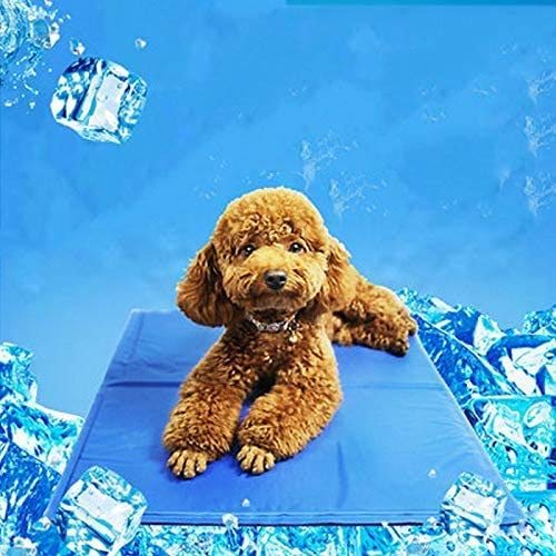 Cama para mascotas Colchoneta para enfriar perros Cojín de hielo para mascotas Colchoneta para cachorros Colchoneta para gato grande grande Verano Mantener fresco Colchoneta para enfriamiento de gel