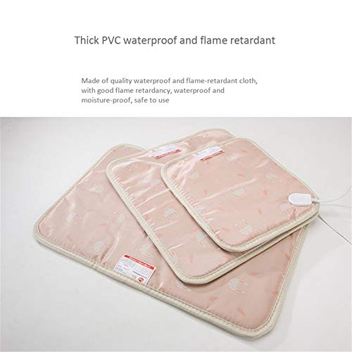 Cómoda Almohadilla Impermeable para Mascotas, Manta Eléctrica, Invierno, Mantén Caliente, Estera Climatizada, Perro, Gato, Cama,40 * 45CM