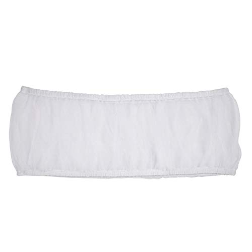 Cubierta para jaula de pájaros, 4 colores Malla de nylon ventilada Jaula para pájaros Cove Shell Seed Catcher Productos para mascotas Pet Large Size Pet Birds Parrot Cage Seed Catcher(Blanco)