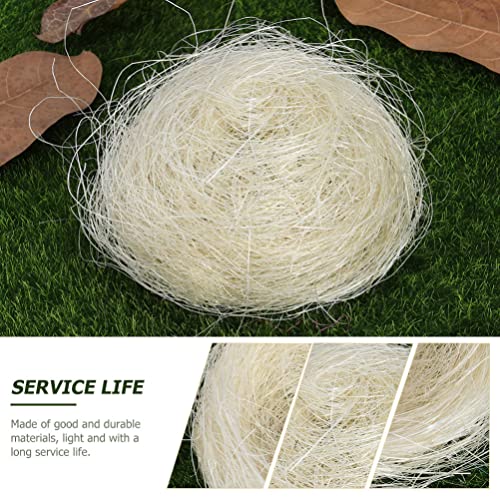 DOITOOL 10 Unids Cáñamo Paloma Cabaña Pájaro Pájaro Almohadilla de Nido Material de Forro de Pájaro Matería de Cría de Aves Pequeños Animales Ropa de Cama para Pájaros Palomas Canarias