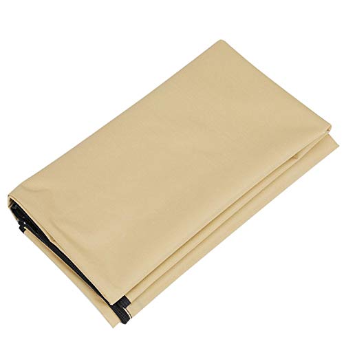 EVTSCAN Funda para Asiento Trasero para Perros, Hamaca Antideslizante Impermeable a Prueba de arañazos, Fundas para Asientos de Coche para Perros, protección contra la Suciedad(latón)
