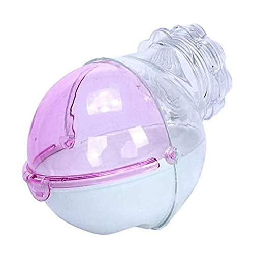 FANKUNYIZHOUSHI Hámster Baño Mini plástico extraíble Pet Sand Bath Casa de baño de animales pequeños para hámster cobayas, gerbil chinchilla rosa ❤????? ?????? ?????❤