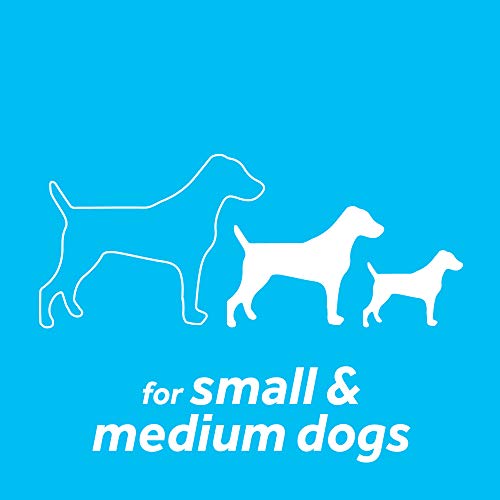 Fresh Breath de TropiClean Cepillo de Dientes Triple Flex para Perros Pequeños - Cerdas en 360°, Limpieza Rápida y Fácil - Ayuda a Eliminar la Placa y el Sarro