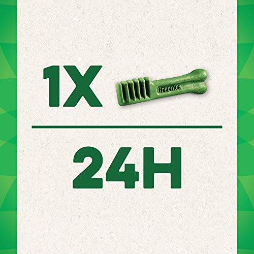 Greenies Snack Dental 100% Natural para Perros Grandes (Pack de 6 x 170g)