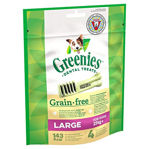 Greenies Snack Dental Grain free Large para Perros de más de 23kg (170g)