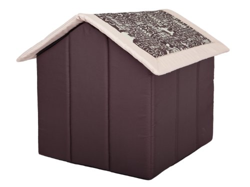 Hobbydog Cueva para Perros Wörter para Gatos, Cama para Perros y Gatos, Tallas S - XL (S 38 x 32 cm)