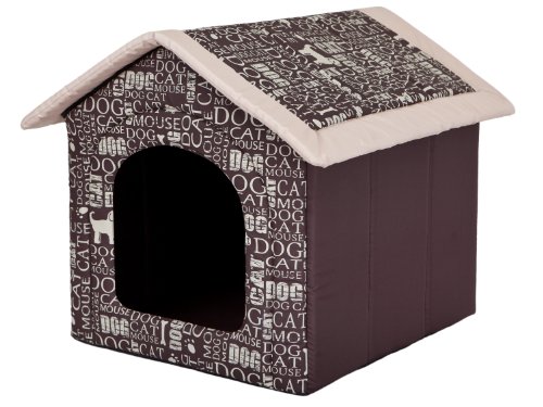 Hobbydog Cueva para Perros Wörter para Gatos, Cama para Perros y Gatos, Tallas S - XL (S 38 x 32 cm)