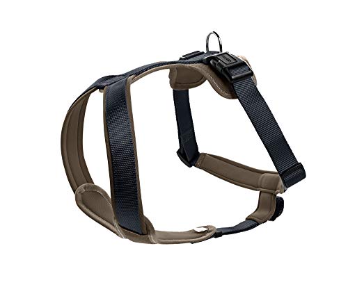 HUNTER Arnés Neopreno XS 38-48 cm, 15 mm Nylon Azul Marino/Neopreno Nogal