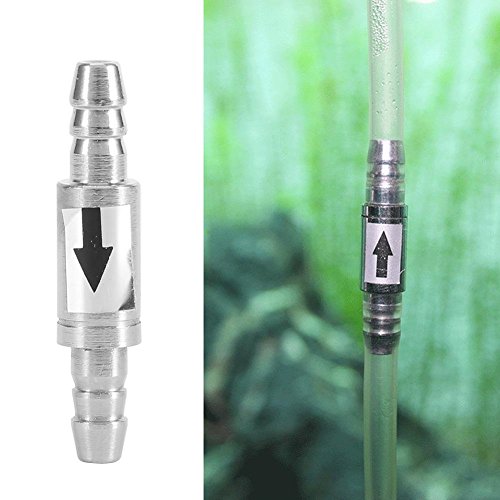 Jadeshay Válvula de retención - válvula de retención, Acero Inoxidable, Mantenimiento, para peceras, Accesorios de la Bomba de Aire para Acuario, 2 Piezas