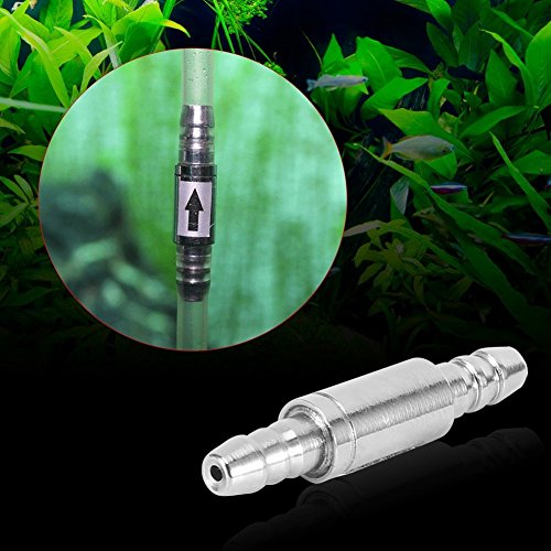 Jadeshay Válvula de retención - válvula de retención, Acero Inoxidable, Mantenimiento, para peceras, Accesorios de la Bomba de Aire para Acuario, 2 Piezas