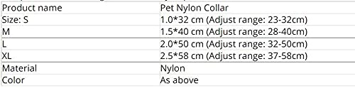 Juego de 12 Piezas, Collar Colorido para Perros y Gatos, Collar de Nailon para Gatos, Perros, Gatito Ajustable, Collar de Gato J, M