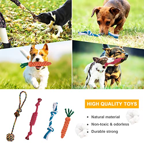 Juguetes para Perros,Cuerda para Masticar, Durable Juguete para Morder para Perro,Herramientas de Entrenamiento para Perrito Pequeño Medio Solitario,Grandes Juguetes Interactivos para Perros