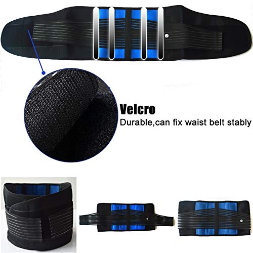 LLZGPZBD Cintura Ajustable Cortapelos Neopreno Mujeres Hombres Soporte Lumbar Brace Postura Corrector Correa Corrección Correa Corsés