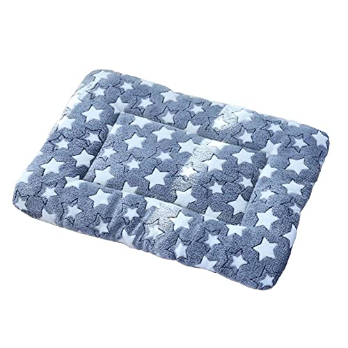 MAJFK Alfombras gruesas para mascotas de invierno para mascotas con dibujos animados, colchonetas para dormir para perros con edredones de algodón, colchonetas para perros y mascotas, estilo 5